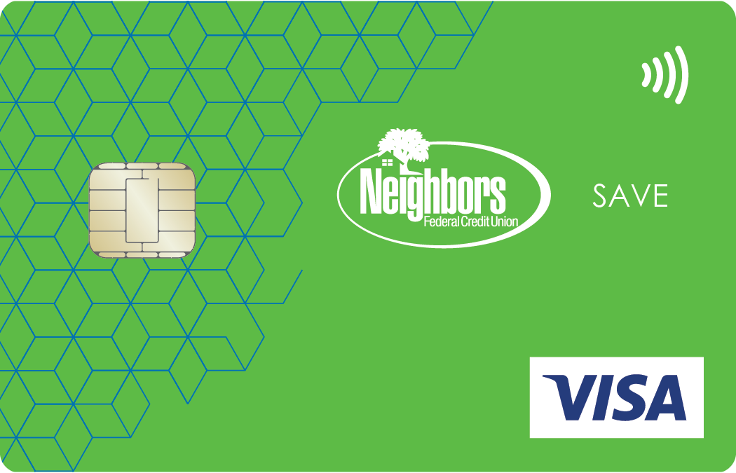 Neighbors Visa Clear Save credit card