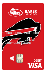 Baker High School debit card