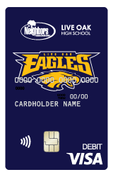 Live Oak High School debit card