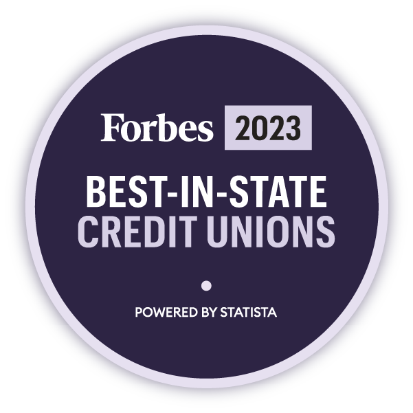 Forbes 2023 - Best-in-state credit unions. Powered by Statista.